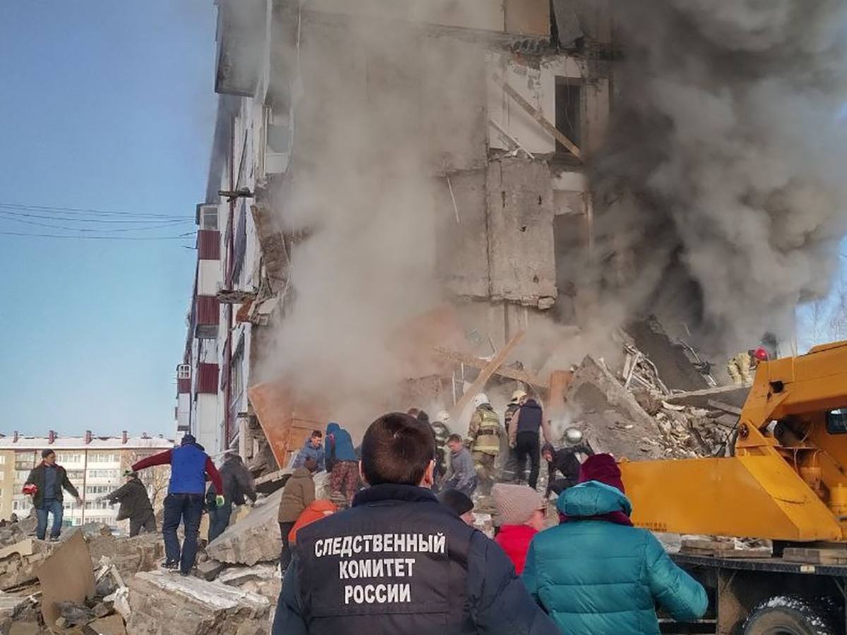 На Сахалине взорвался жилой дом