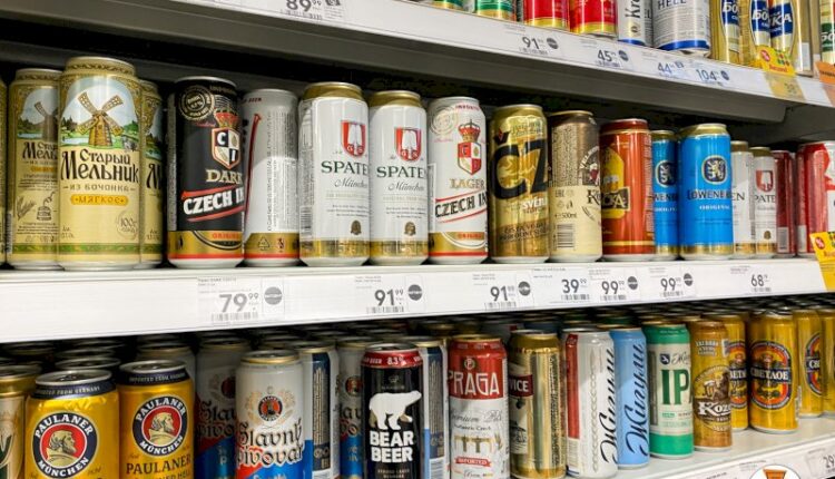 Продажи крепкого алкоголя в России «крепчают» год от года