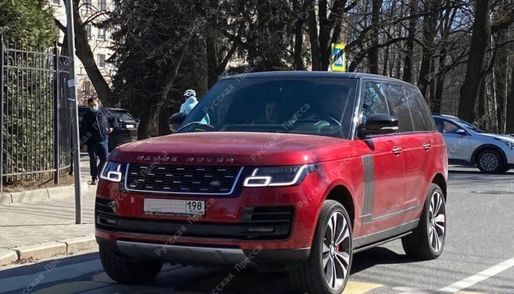 Land Rover Range Rover, украденный у компании Алексея Захаренкова